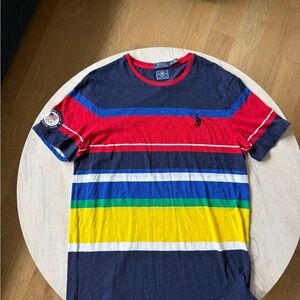 NWOT Polo Ralph Lauren striped  Olympic team T-shirt size XL